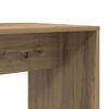 vidaXL Schreibtisch Artisan-Eiche 138,5 x 55 x 143 cm Holzwerkstoff