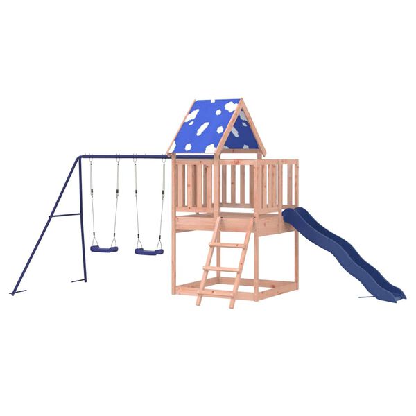 vidaXL Spielturm Massivholz Douglasie