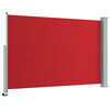 vidaXL Ausziehbare Seitenmarkise 160x300 cm Rot