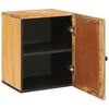 vidaXL Badezimmer H&auml;ngeschrank Braun 38 x 33 x 48 cm Massivholz Mango