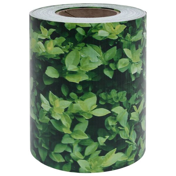 vidaXL Garten-Sichtschutz PVC 70x0,19 m Gr&uuml;n