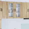 vidaXL K&uuml;chenschrank Kalmar 2 pcs Sonoma-Eiche 40 x 31 x 80 cm