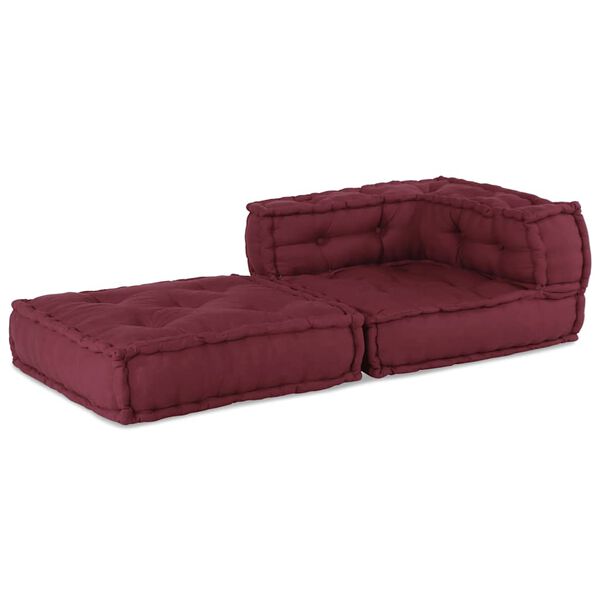 vidaXL Modulares Sofaelement Kastanienbraun 70x70x54 cm Stoff