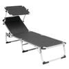 Outwell Klappstuhl Victoria Schwarz & Grau
