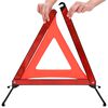 vidaXL Verkehrswarndreiecke 4 Stk. Rot 56,5x36,5x44,5cm