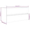 vidaXL Waschbeckenunterschrank Eichen-Optik 90x38,5x45cm Holzwerkstoff