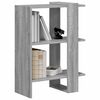 vidaXL B&uuml;cherregal Graues Sonoma 52 x 25 x 71,5 cm Holzwerkstoff