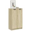 vidaXL Schuhschrank Sonoma-Eiche 59x35x100,5 cm Holzwerkstoff
