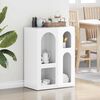 vidaXL Sideboard Hochglanz Wei&szlig; 59 x 35 x 80,5 cm Holzwerkstoff
