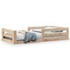 vidaXL Massivholzbett ohne Matratze 80x200 cm Kiefernholz