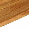 vidaXL Tischplatte mit Baumkante 140x20x2,5 cm Massivholz Mango