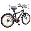 vidaXL Kinderfahrrad 20 Zoll f&uuml;r 6-11 Jahre alt Schwarz