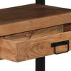 vidaXL Konsolentisch Braun 120 x 33 x 75 cm Massivholz Akazie