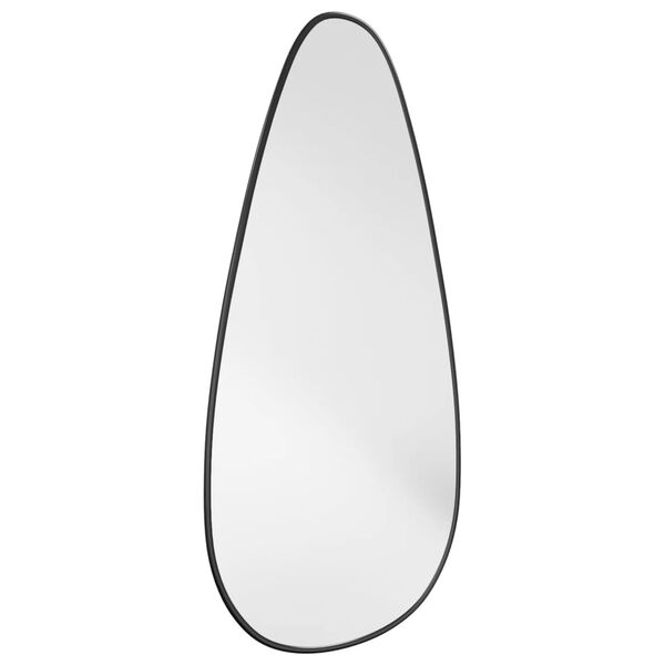 vidaXL Wandspiegel Schwarz 70x30 cm