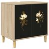 vidaXL Badezimmerschrank BREMEN Sonoma 60 x 40 x 60 cm Holzwerkstoff