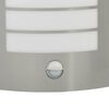 vidaXL Au&szlig;enwandleuchte 2 pcs Silber 23,5 x 9 x 26 cm