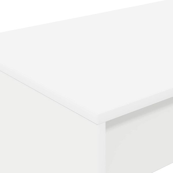 vidaXL Bett-Schreibtisch Wei&szlig; 100 x 45 x 75 cm Holzwerkstoff