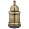 vidaXL Lampenfassungen 2 Stk. Bronze E27