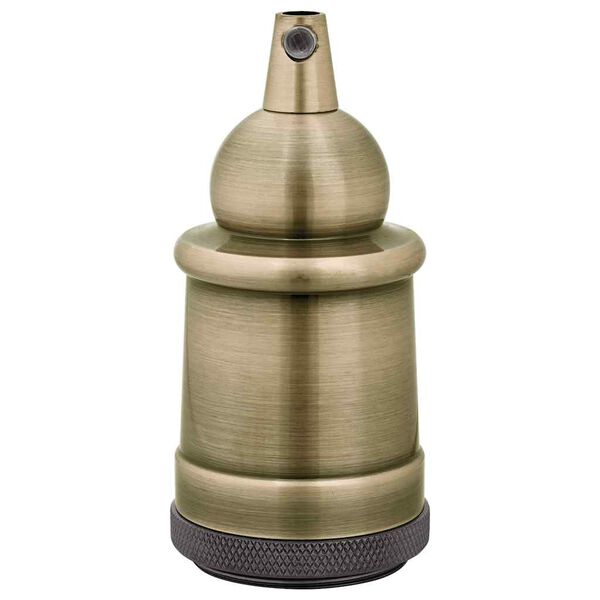 vidaXL Lampenfassungen 2 Stk. Bronze E27