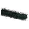 vidaXL Schwei&szlig;gitterzaun 0,4 x 50 m PVC Gr&uuml;n