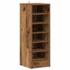 vidaXL Schuhschrank Altholz-Optik 32x35x92 cm Holzwerkstoff