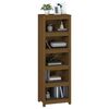vidaXL B&uuml;cherregal Honigbraun 50x35x154 cm Massivholz Kiefer