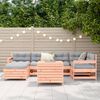 vidaXL 7-tlg. Garten-Sofagarnitur Massivholz Douglasie