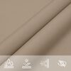 vidaXL Sonnensegel Oxford-Gewebe Rechteckig 2x3 m Taupe