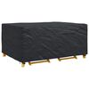 vidaXL M&ouml;belbezug Uni Schwarz 240 x 160 x 100 cm 210D