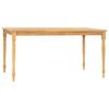 vidaXL 5-tlg. Garten-Essgruppe Massivholz Teak