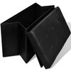vidaXL Sitzbank mit Stauraum 84,5 x 41 x 41 cm Holzwerkstoff