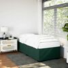 vidaXL Bettgestell ohne Matratze Dunkelgr&uuml;n 90x190 cm Samt