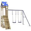 vidaXL Spielturm Impr&auml;gniertes Kiefernholz