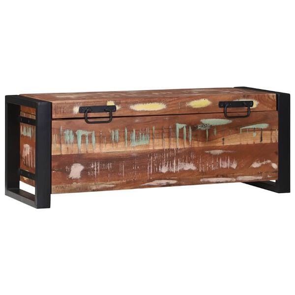 vidaXL Aufbewahrungs-Truhen 80 x 30 x 30 cm Massivholz Altholz