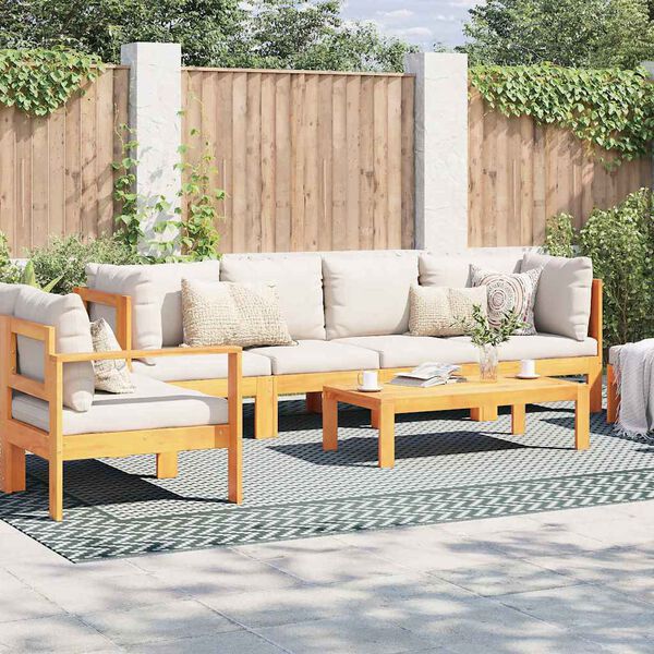 vidaXL Outdoor Teppich ARAKIL Grün und Weiß 300 x 400 cm PP