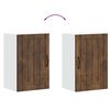 vidaXL K&uuml;chen-H&auml;ngeschrank Lucca R&auml;uchereiche Holzwerkstoff