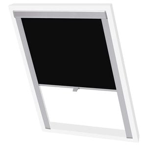 vidaXL Verdunkelungsrollo Schwarz S06/606 GGL und GGU