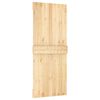 vidaXL T&uuml;r NARVIK 85x210 cm Massivholz Kiefer