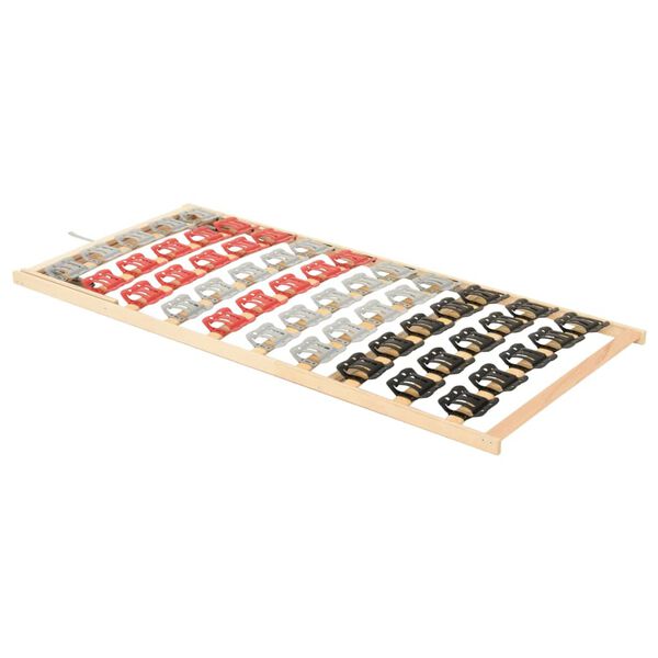 vidaXL Lattenrost mit 12 Latten Verstellbares Kopfteil 70x200 cm