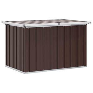 vidaXL Garten-Aufbewahrungsbox Braun 109 x 67 x 65 cm