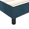 vidaXL Boxspringbettgestell Dunkelblau 90x200 cm Samt