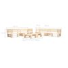 vidaXL 6-tlg. Paletten-Lounge-Set Holz Natur