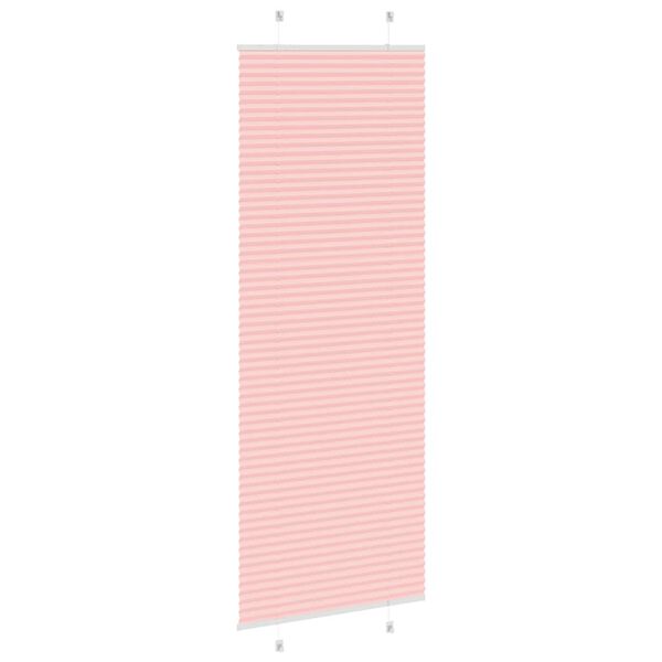 vidaXL Plissee Rosa 70x200 cm Stoffbreite 69,4 cm Polyester