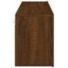 vidaXL TV-Wandschr&auml;nke 2 Stk. Braun Eichen-Optik 60x30x41 cm