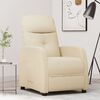 vidaXL Relaxsessel Creme Stoff