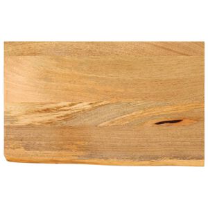 vidaXL Tischplatte mit Baumkante 40x20x2,5 cm Massivholz Mango