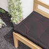 vidaXL Palettenkissen Baumwolle 120&times;40&times;7 cm Anthrazit
