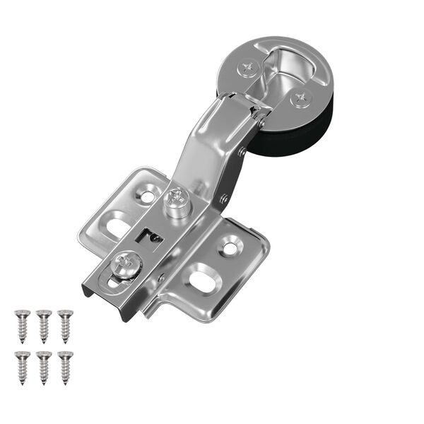 vidaXL Scharnier 123 pcs Silber 35 mm Eisen