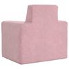 vidaXL Kindersofa Rosa Weich Pl&uuml;sch