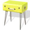 vidaXL Beistelltisch 49,5x36x60 cm Gelb